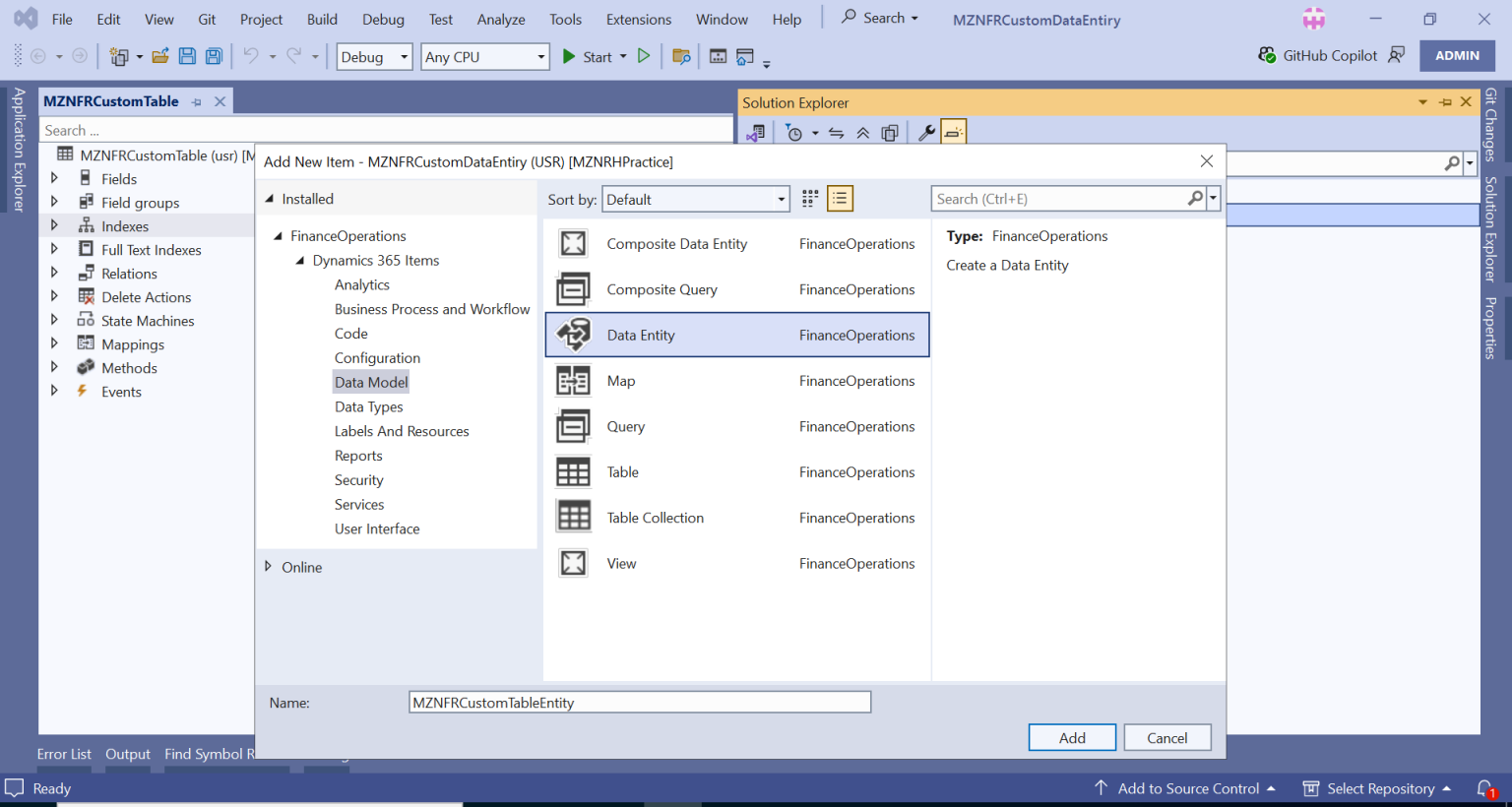 How to Create a Custom Data Entity in D365 - Faizan Arshad