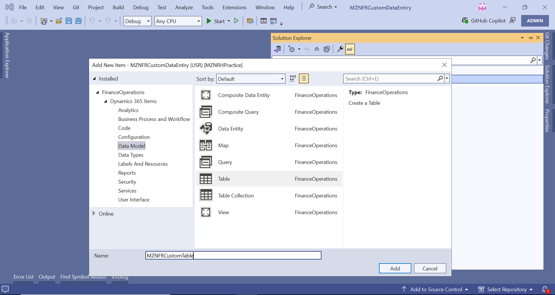 How to Create a Custom Data Entity in D365 - Faizan Arshad
