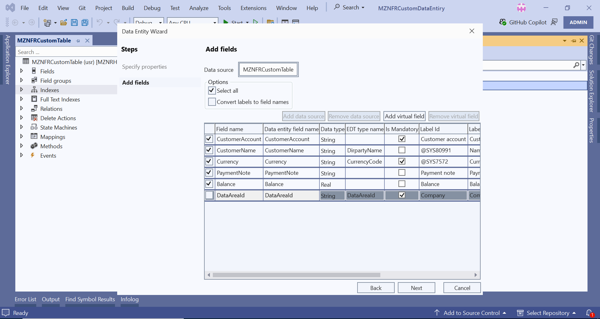 How to Create a Custom Data Entity in D365 - Faizan Arshad